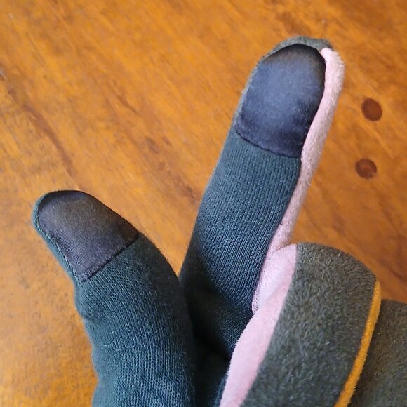 TouchScreen Women's Gloves with Multi Color Fingers - MEDIUM/LARGE (NWOT) - Picture 8 of 11
